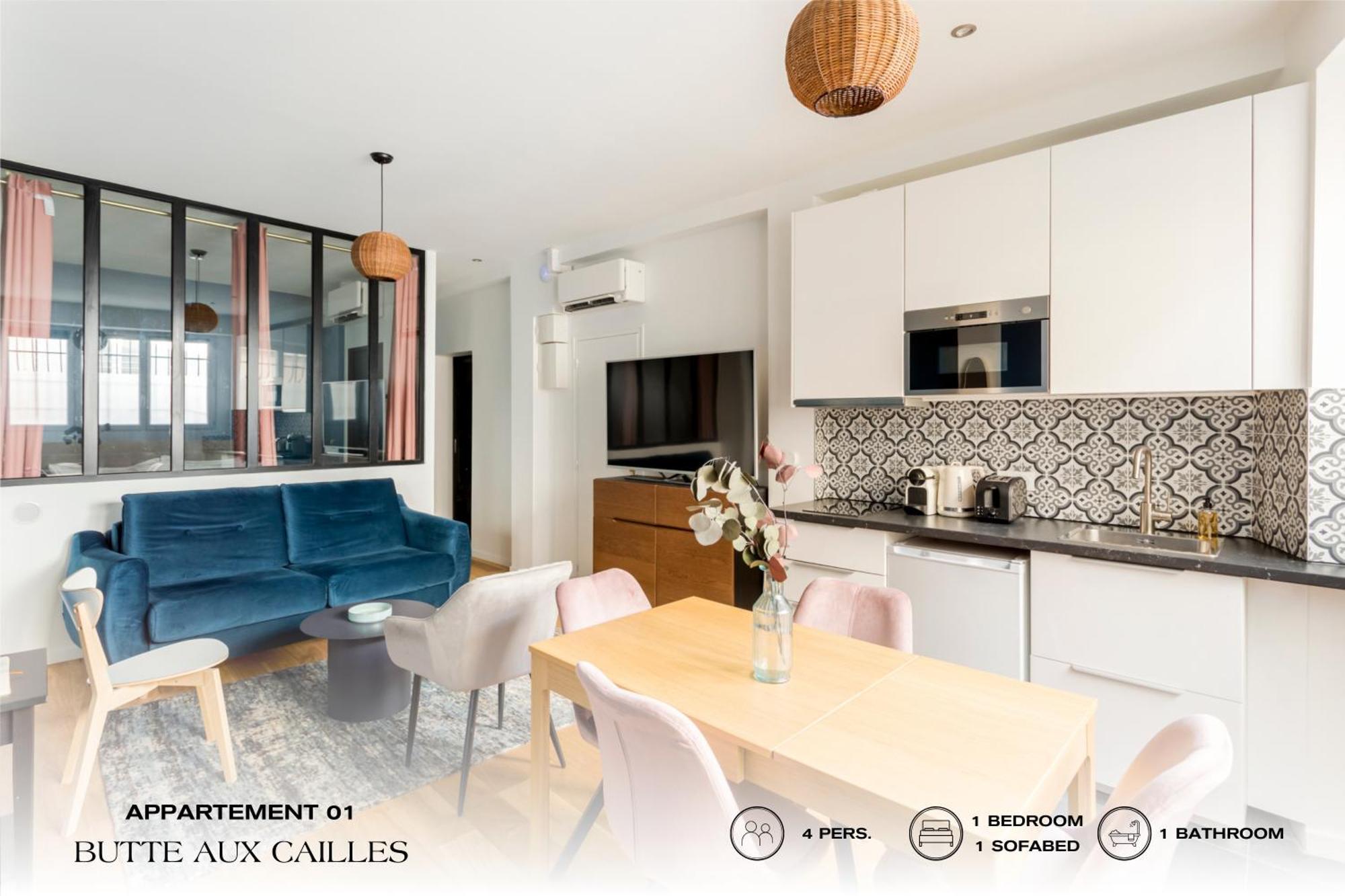 Beauquartier - Butte Aux Cailles I Apartment Paris Exterior foto