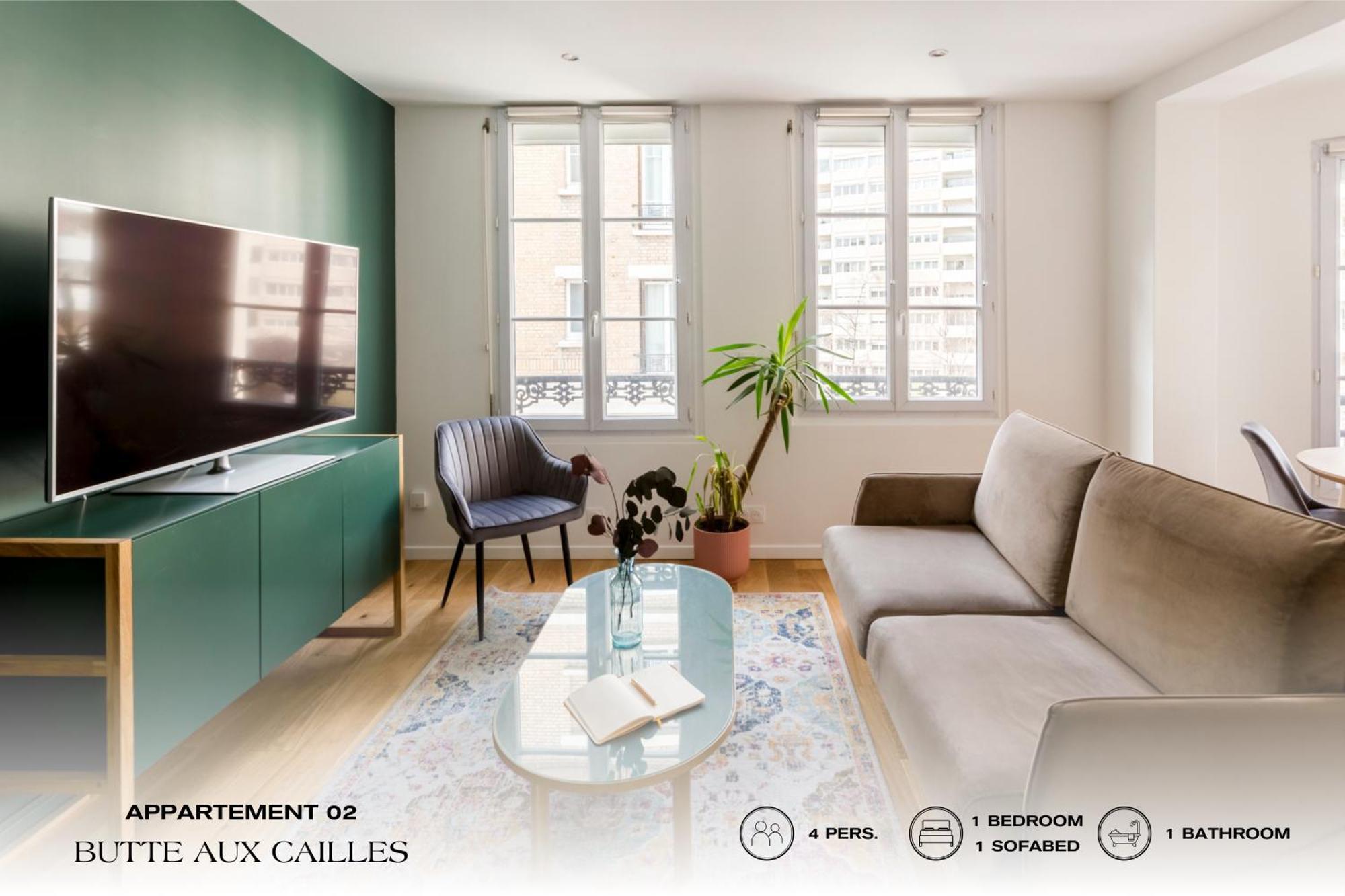 Beauquartier - Butte Aux Cailles I Apartment Paris Exterior foto